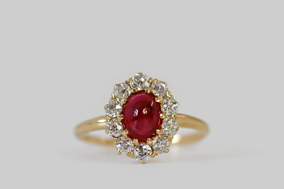 Ruby Ring, Natural Ruby, Swirl Ring, Artistic Silver Ring, July Births –  Adina Stone Jewelry